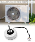Brushless 280V fan motor for air conditioning, 20W, 1300RPM, 0.1A, easy install plug in replacement for WZDK20-38G ZKFP-20-8-6