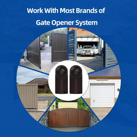 Must Have Infrared Photocell Sensor For Gate Openers And Garage Doors with various gate and door images