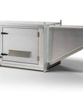 Top Notch Direct Gas Fired Make Up Air Heater With 10000 Cfm Blower and ETL Listing for Indoor Outdoor Use, galvanized housing.