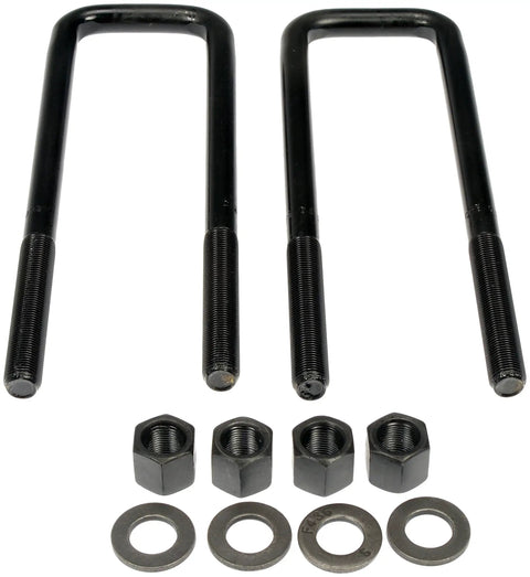 Rear Leaf Spring Axle U-Bolt Kit For Chevrolet V3500 1989 To 1991 Durable OE Replacement For Rear Suspension Heavy-Duty U-Bolt Kit Easy