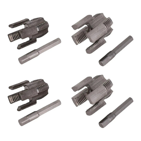Dual Function Pipe Threading Tool Set For Home Repair And PVC Work Alloy Steel Internal External Thread Cutter DN15 DN20