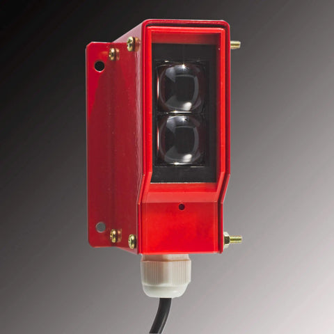 Gate Opener Safety Reversing Reflective Sensor Set With Photo Beam Infrared Sensor Photo Eye And Sensitive Red German Reflector