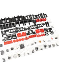 Kick Your Daily Prints Up A Notch With Rock Solid Cnc Aluminum 3D Printer Frame Kit Including Upgraded Z Belt Tensioner For Ender 2.4 parts layout