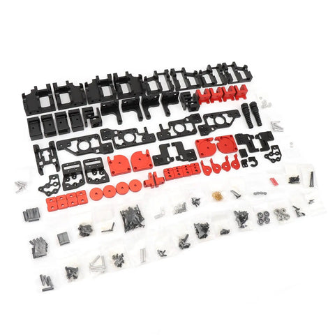 Kick Your Daily Prints Up A Notch With Rock Solid Cnc Aluminum 3D Printer Frame Kit Including Upgraded Z Belt Tensioner For Ender 2.4 parts layout