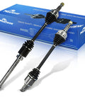 Nissan Versa CV Axle Front FWD 2007 2008 2009 2010 2011 2012 For Automatic 1.8L Front Left And Right CV Joint Axle Assembly Direct Fit Drop In Sedan And Hatchback, pair on box