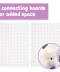 Calm Down Threading Boards Set Of 2 For Sensory Play And Focus, Autism And ADHD Therapy Toy showing two connected boards.