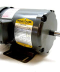 General Purpose 3-Phase Electric Motor Single Unit 3/4 HP 1,725 RPM TEFC 56 Frame 208-230/460V, side view