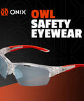 Protective Eyewear For Pickleball Players With Lightweight Game Ready Impact Resistant Frame Anti Fog And Anti Scratch Lenses 99 Percent UV Shield Includes Clear Smoke And Blue Tint Lenses Soft Non Slip Nose Pads For Secure Fit