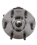 Front view of Beefy Front Wheel Bearing And Hub Assembly 515096X2 for Chevy GMC 4x4 trucks and SUVs, set of 2