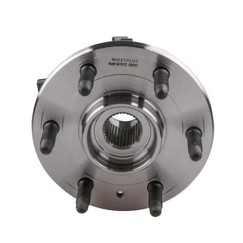 Front view of Beefy Front Wheel Bearing And Hub Assembly 515096X2 for Chevy GMC 4x4 trucks and SUVs, set of 2