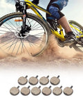 Disc Brake Pads For Bikes And Scooters Resin Pro Grade Semi Metal Quiet Braking Kit With Low Disk Wear Smooth Progressive Stop 5 Pairs KMJG019