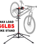 Bike Repair Stand For Home Shop And Mobile Mechanics Lifts Your Ebike Mountain And Road Bike For Quick Maintenance Folded
