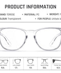 Lightweight Eye Protection Glasses With Clear No Fog Lenses For Everyday Use Dope Yet Practical Safety Eyewear in Transparent White Frames