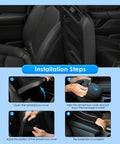 Installation steps for Center Console Cover With Waterproof Leather Armrest Pad For Hyundai Tucson 2022 2023 2024 2025 2026 SE SEL XRT