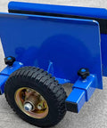 All Terrain Hand Truck With Non Slip Wheels And Alloy Deck For Grass Concrete Sand And Mud Smooth Quiet Operation With Shock Absorption heavy-duty blue hand truck with one wheel