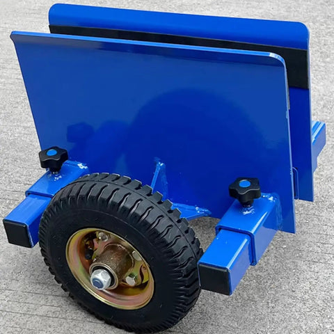 All Terrain Hand Truck With Non Slip Wheels And Alloy Deck For Grass Concrete Sand And Mud Smooth Quiet Operation With Shock Absorption heavy-duty blue hand truck with one wheel