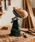 Rock Solid Carving Vise With 5 Inch Faceplate For Woodworking Projects Mount To Your Workbench For A Secure Hold And Infinitely Variable Positioning With A Fast One Lever Adjustment