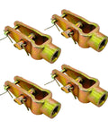 Four Piece Slack Adjuster Double Pinned Straight Clevis Pin Kit With Pins Five Eighths Inch Threaded For Air Brake Chambers