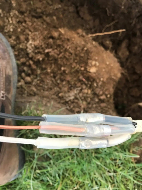 Get This Heavy Duty Underground Wire Splice Kit For Submersible Pumps Featuring Clear Dual Wall Heat Shrink And Black Outer Sleeve To Seal 16-14 Awg Four Conductor Cords Waterproof And Repair Electrical Connections With Ease, underground wire splice