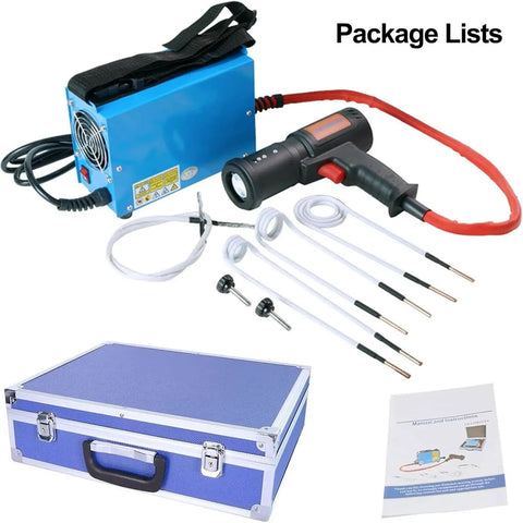 Heavy Duty Portable Induction Heater That Loosens Stiff Nuts Bolts And Bearings No Sweat With Dedicated Heating Coil Kit for quick fixes.