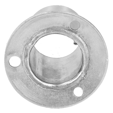 Stainless steel flange from Heavy Duty Flange Pipe Base Kit 19mm For Wardrobe Closet Cupboard And Desk Installations, 10 Pack With Screws