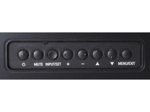 Rock Solid 55 Inch Full Hd Digital Signage Screen With Anti Glare High Brightness Lcd Panel control buttons for settings and input
