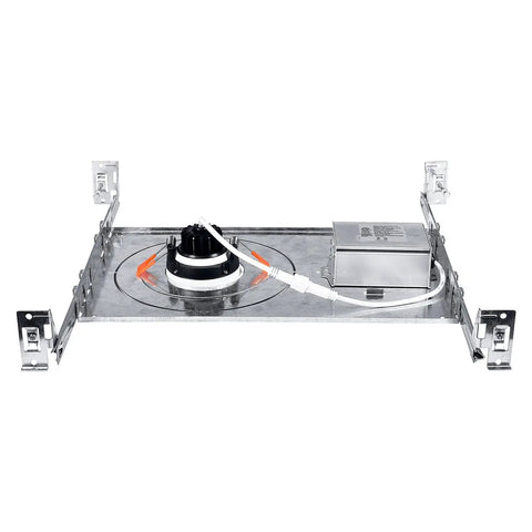New Construction Recessed Lighting Mounting Plate Kit For 3 4 6 Inch LED Housings With Extendable Hanger Bars ETL Listed 6 Pack