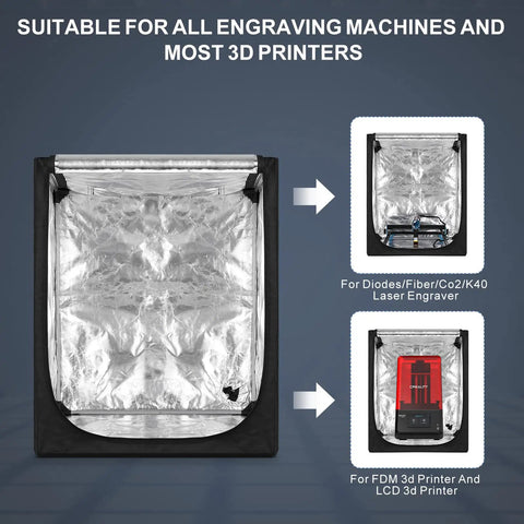 4 In 1 Y Axis Laser Engraving Rotary Roller for Most Laser Engravers Roller Chuck Sphere Ring Modes, shown with printer compatibility