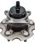 Front view of Pair Rear Wheel Bearing Hubs for Toyota C-HR RAV4 Corolla iM Lexus HS250h NX200t NX300 NX300h Scion tC iM