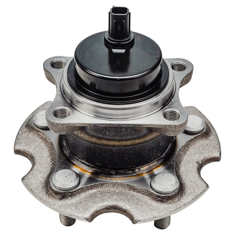 Front view of Pair Rear Wheel Bearing Hubs for Toyota C-HR RAV4 Corolla iM Lexus HS250h NX200t NX300 NX300h Scion tC iM