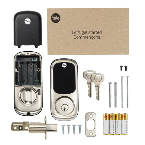 Ditch Your Cluttered Keychain And Lock In Serious Security With This Sleek Satin Nickel Digital Deadbolt Featuring A Crisp Touchscreen Keypad For Zero Sweat Keyless Entry Built In Auto Lock And Includes A Sturdy Backup Key For Total Peace Of Mind Daily