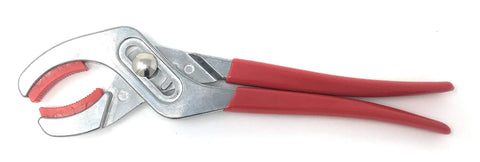Soft Jaw Cannon Plug Pliers For Aircraft Electrical Connectors With Slip Joint Handles And Serrated Replaceable Plastic Jaws