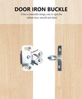 Bead Roller Catch For Cabinet Doors Heavy Duty Cold Rolled Steel Spring Latch With Double Balls 20 Sets installation on wooden door