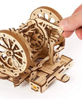 Build A Legit Working Vehicle Differential System With This Hands On Wooden Model Kit, detailed wood gears, interactive assembly.