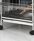 360 Degree Black Caster Wheels For Pet Cages Silent Rotating Casters With Locking Feature Replacement Wheels For Cat Cages Suitcases Luggage And Home Furniture Delivering Smooth Mobility Across Carpet Hardwood Vinyl And Tile on pet cage