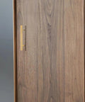 Five Pack 128mm Gold Kitchen Cabinet Handles And Drawer Pulls For Wardrobe Cupboard Doors Polished Finish Cabinet Hardware