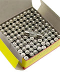 Box of Assorted Glass Tube Fuses Kit For Circuits And Electronics Gear Fast Blow 0.1A To 30A Range, showing fuses in packaging.