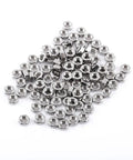 Hex nuts from A2 Stainless Steel Hex Socket Screw And Nut Kit, 250 Piece Fastener Set With Cap Head And Flat Head Bolts.