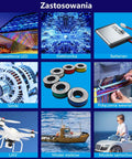 Various uses of the 28 Gauge Silicone Hook Up Wire Kit 6 Color Spool Set for electronics, LED, and models.