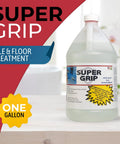 Grippy Anti Slip Floor Treatment For Tiles And Concrete, Long Lasting Non Slip Solution That Improves Traction Without Visible Film bottle display