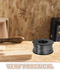 1KG Flux Core Welding Spool With Self-Shielding Metal Tin Wire For Precision Electronics Projects on workbench.