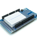 Prototype Shield With Breadboard For Mega Due Giga Solderable PCB Proto Shield Expansion Board For Easy Prototyping 2 Pieces Ideal
