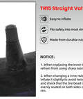 Heavy Duty 6.00-16 Inner Tube With TR15 Valve Stem Durable Butyl Rubber Replacement for Tractor Trailer Truck and Farm Utility Tires