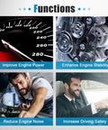 Functions showing Premium 6PK2243 Serpentine Drive Belt For Dodge Durango Ram Tundra And Toyota Land Cruiser benefits.