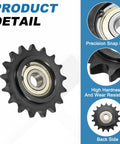 Beefy 50 Roller Chain Idler Sprocket Type C With Seventeen Millimeter Bore And Five Eighth Inch Pitch Seventeen Tooth Tensioner
