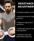 Man using Rotating Burn Machine 12 Lb Arm Trainer With 360 Degree Grips Multifunction Spinning Rotator in gym setting