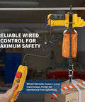 2200 Lb Electric Chain Hoist With 120V Single Phase Overhead Crane G100 Chain 10 Ft Lifting Height for garage workshop use