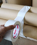Heavy Duty White Duct Tape 2 Inch By 30 Yards 3 Pack 8.27 Mil wrapped around cardboard tubes for bundling