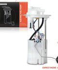 Upgrade Your Whip With This Badass Electric Fuel Pump Module Assembly Featuring A High Output Sending Unit And Reinforced Strainer Fits Fiat 500X And Jeep Renegade, showcasing pump and packaging.