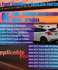 Applicable vehicles list for Front Sway Bar End Link Kit 2 Pcs Replacement For various Ford, Mazda, and Volvo models.